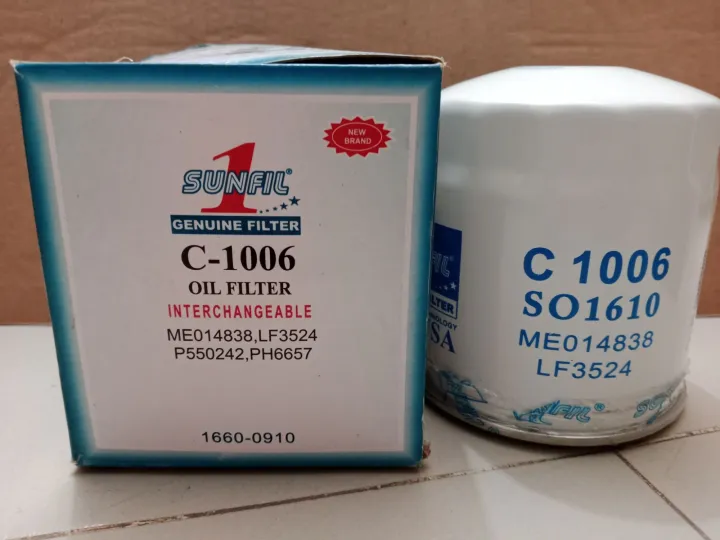 Lọc nhớt bôi trơn C-1006 SUNFIL