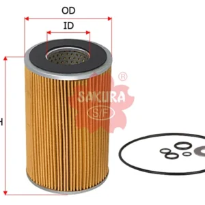 Lọc nhớt bôi trơn O-1301 SAKURA