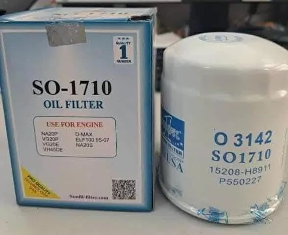 Lọc nhớt bôi trơn O-3142 SUNFIL